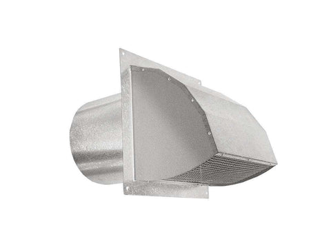 Victory metal wall vent cap for 10 inch range hood duct