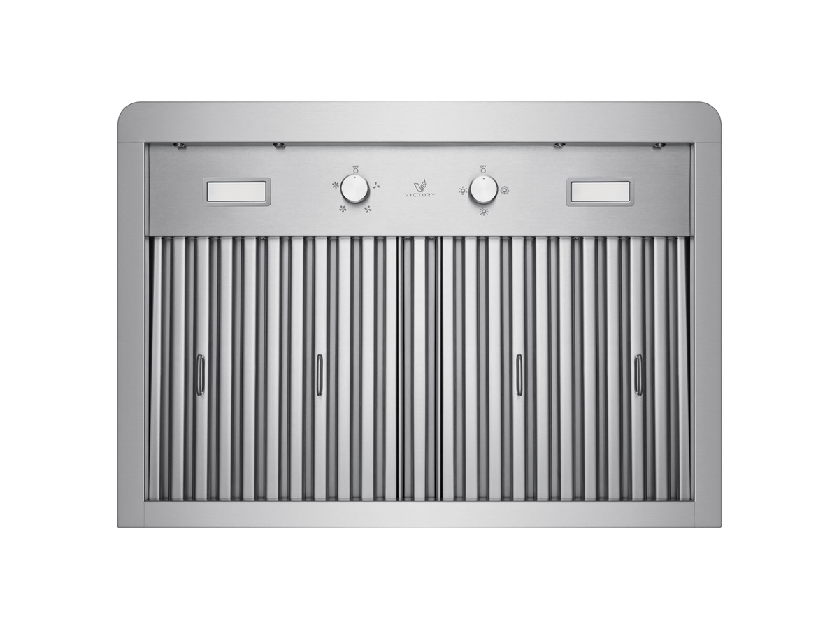 Victory Elegant 30 inch stainless steel wall mount range hood, view 5