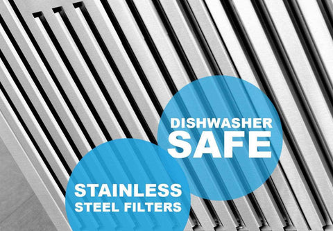 Victory Luna stainless steel baffle filters