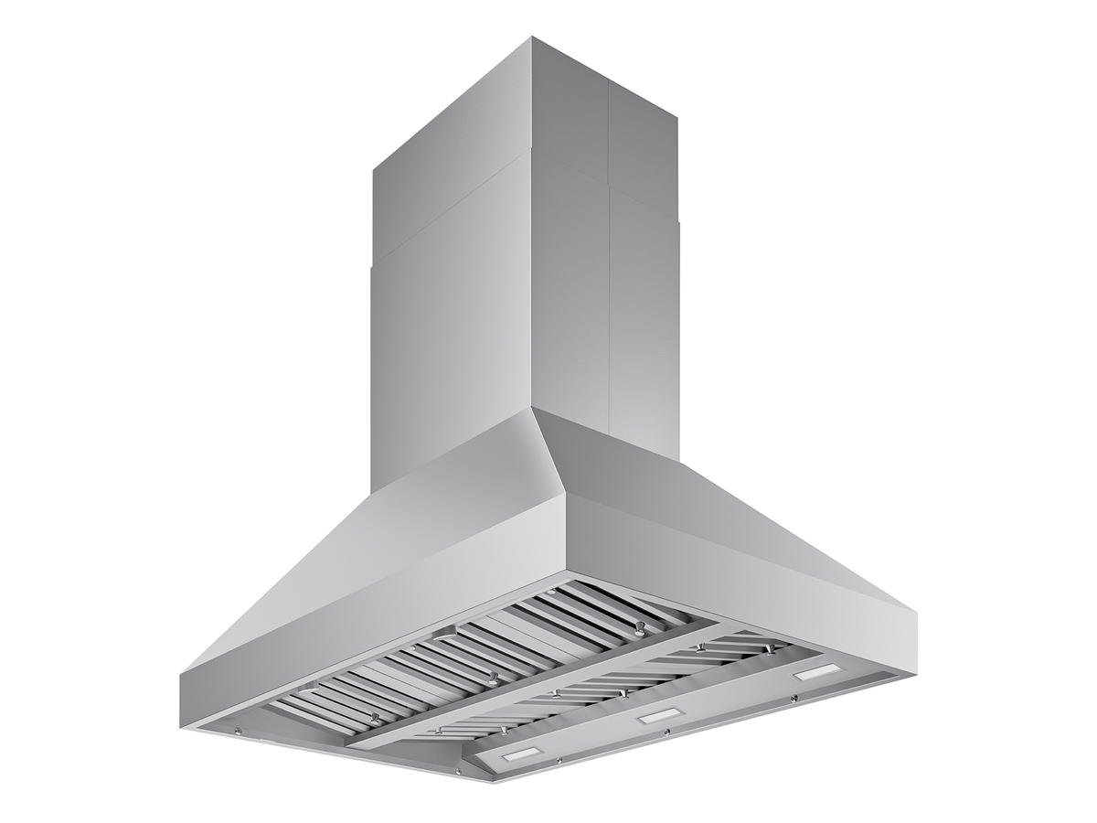 Victory Twister MAX Island 36 inch stainless steel island range hood