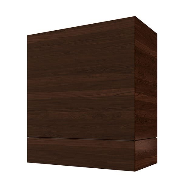 Kitchen and Cabinet Store Box Straight wood range hood in Espresso Stain