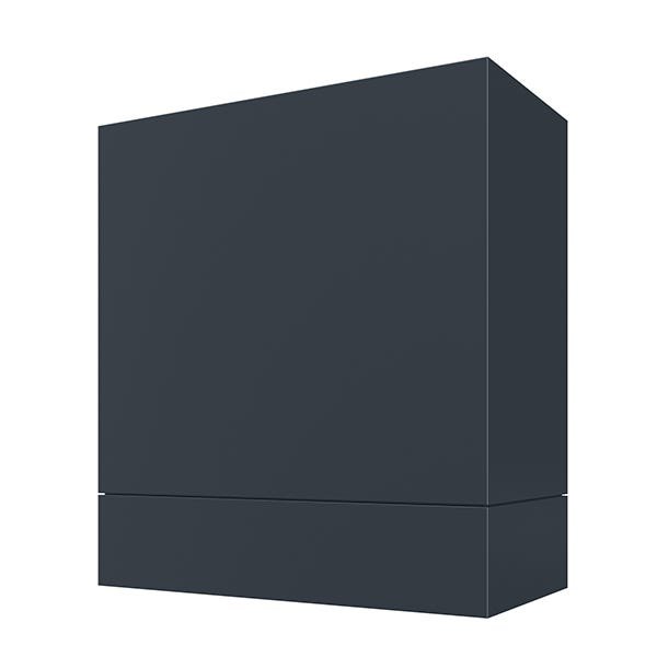 Kitchen and Cabinet Store Box Straight wood range hood in Navy