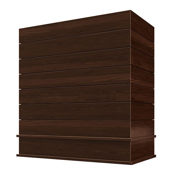 Kitchen and Cabinet Store Box With Trim wood range hood in Espresso Stain