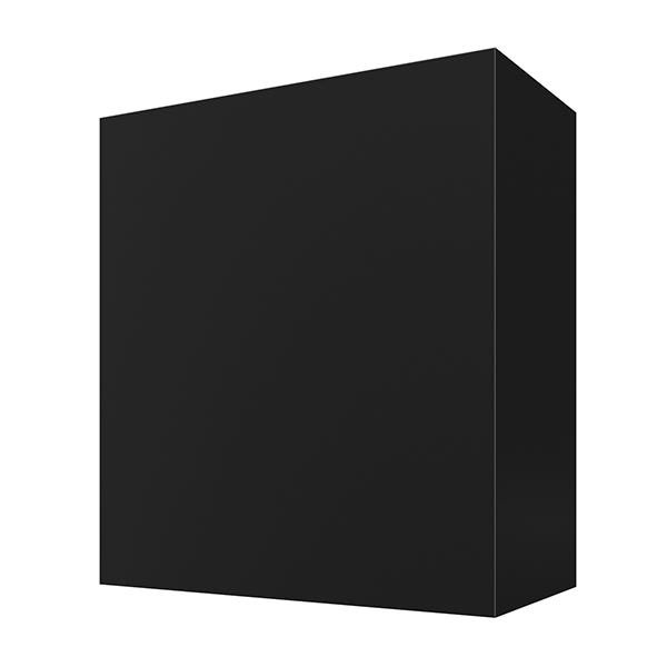 Kitchen and Cabinet Store Box Without Trim wood range hood in Black