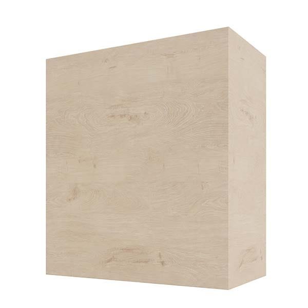 Kitchen and Cabinet Store Box Without Trim wood range hood in Raw