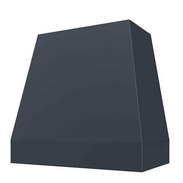 Kitchen and Cabinet Store Tapered Without Trim wood range hood in Navy