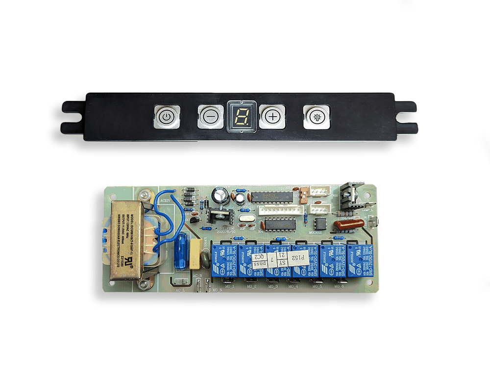 Victory display and circuit board set for PSD, Maestro and Vega range hoods