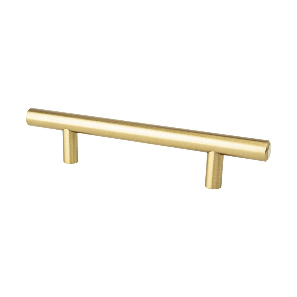 BERENSON Tempo Cabinet Knobs & Pulls - Modern Brushed Gold