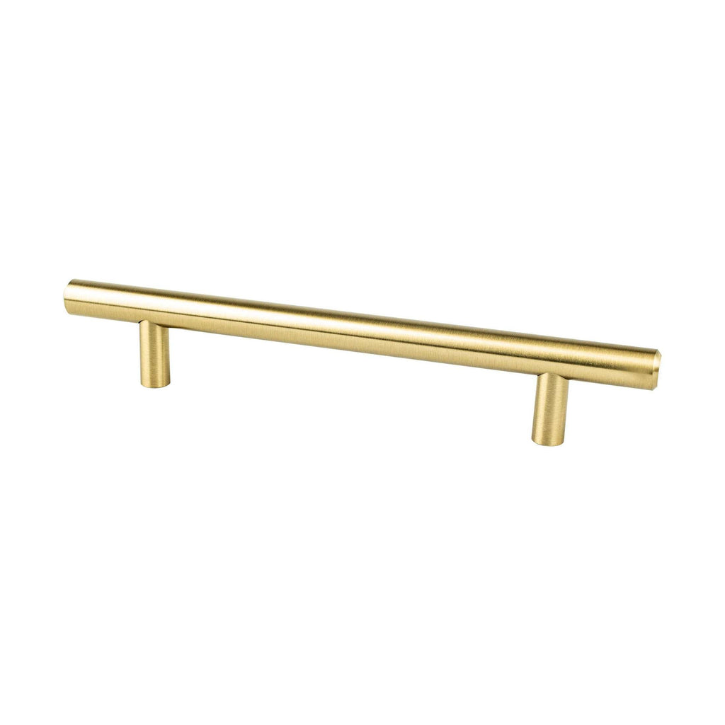 BERENSON Tempo Cabinet Knobs & Pulls - Modern Brushed Gold