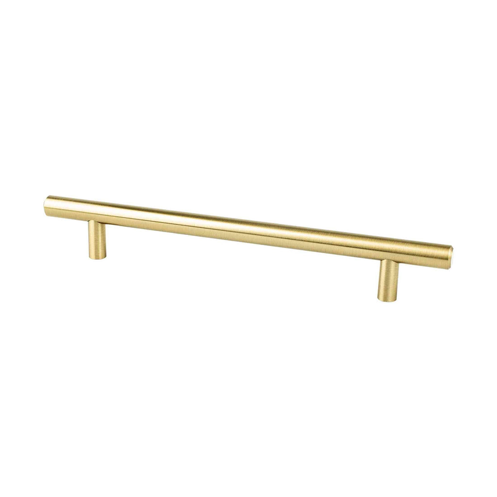 BERENSON Tempo Cabinet Knobs & Pulls - Modern Brushed Gold
