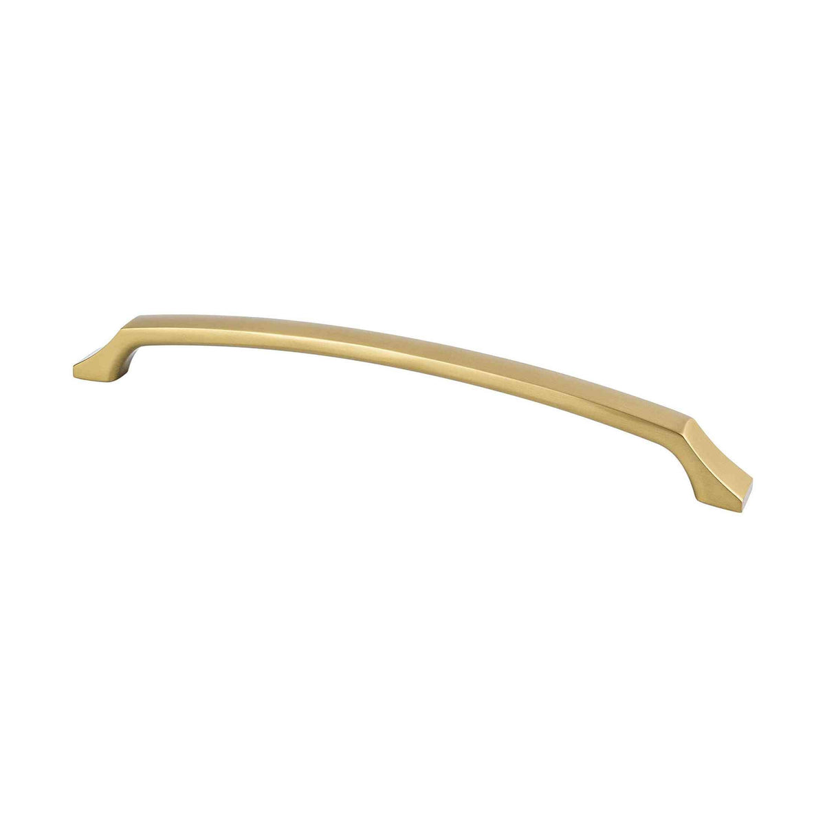 BERENSON Epoch Edge Cabinet Knobs & Pulls - Modern Brushed Gold