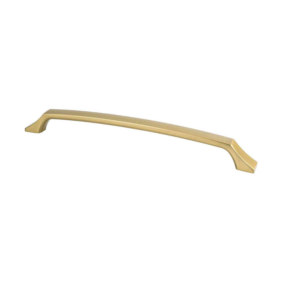 BERENSON Epoch Edge Cabinet Knobs & Pulls - Modern Brushed Gold