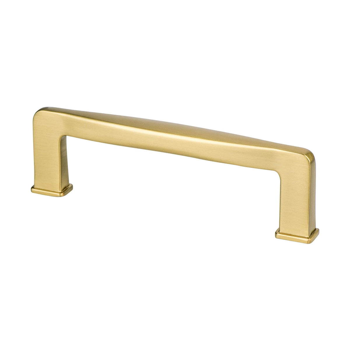 BERENSON Subtle Surge Cabinet Knobs & Pulls - Modern Brushed Gold