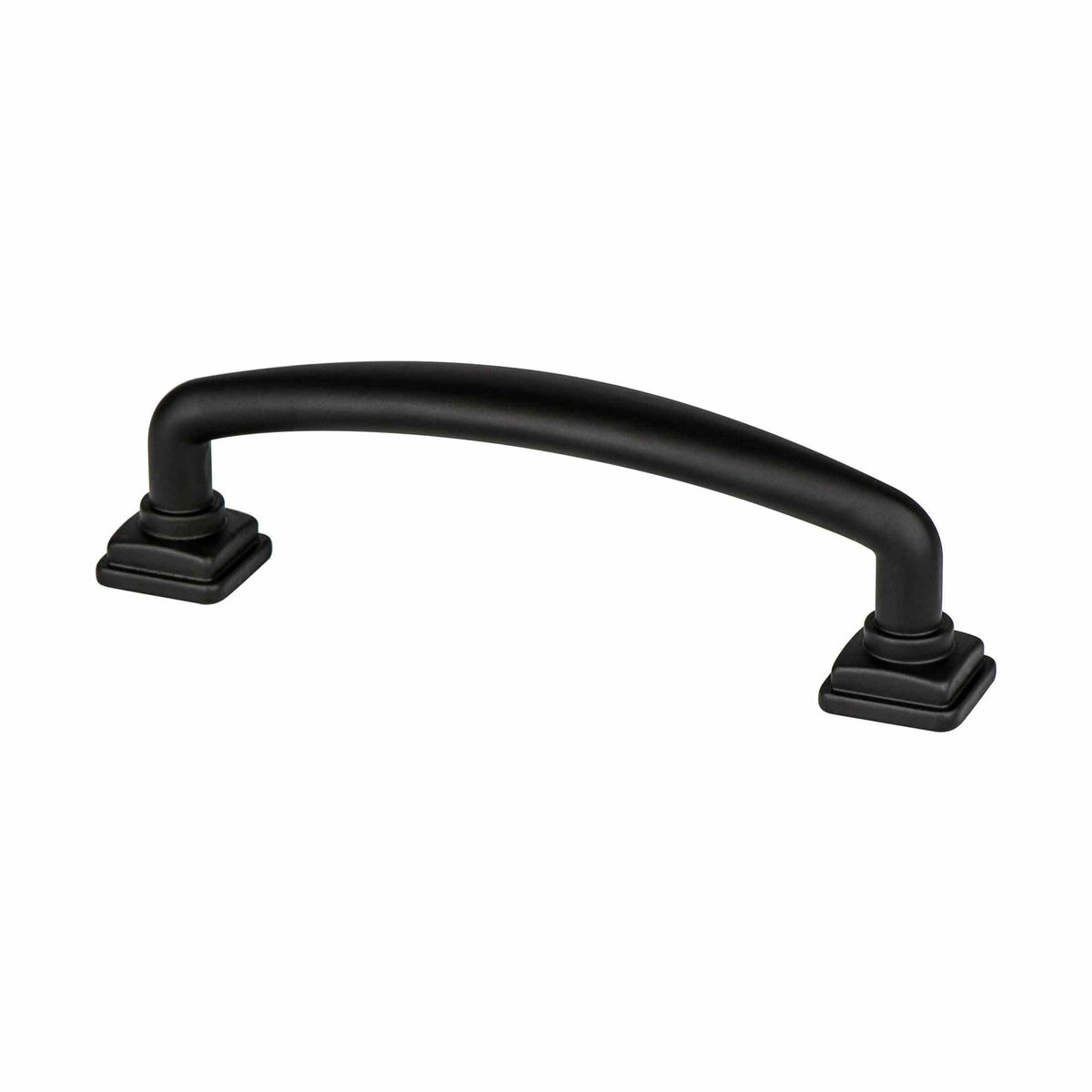 BERENSON Tailored Traditional Cabinet Knobs & Pulls - Matte Black