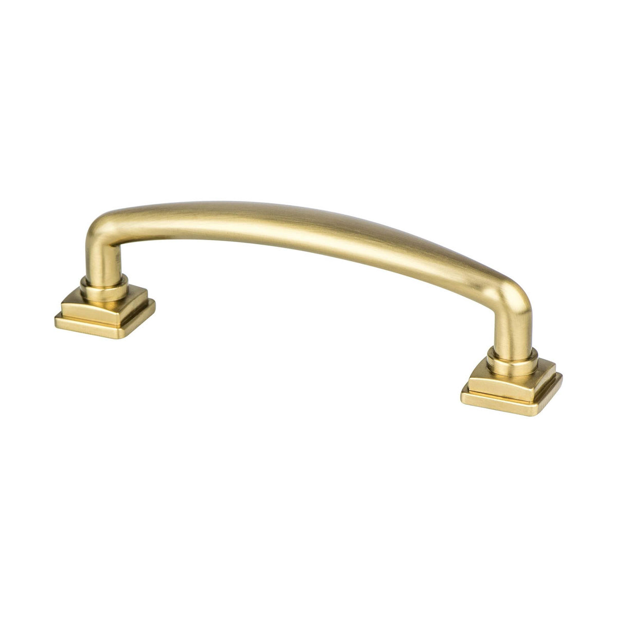 BERENSON Tailored Traditional Cabinet Knobs & Pulls - Modern Brushed Gold