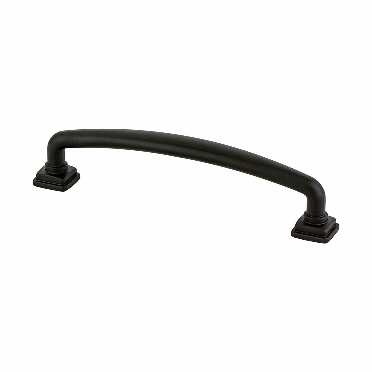 BERENSON Tailored Traditional Cabinet Knobs & Pulls - Matte Black