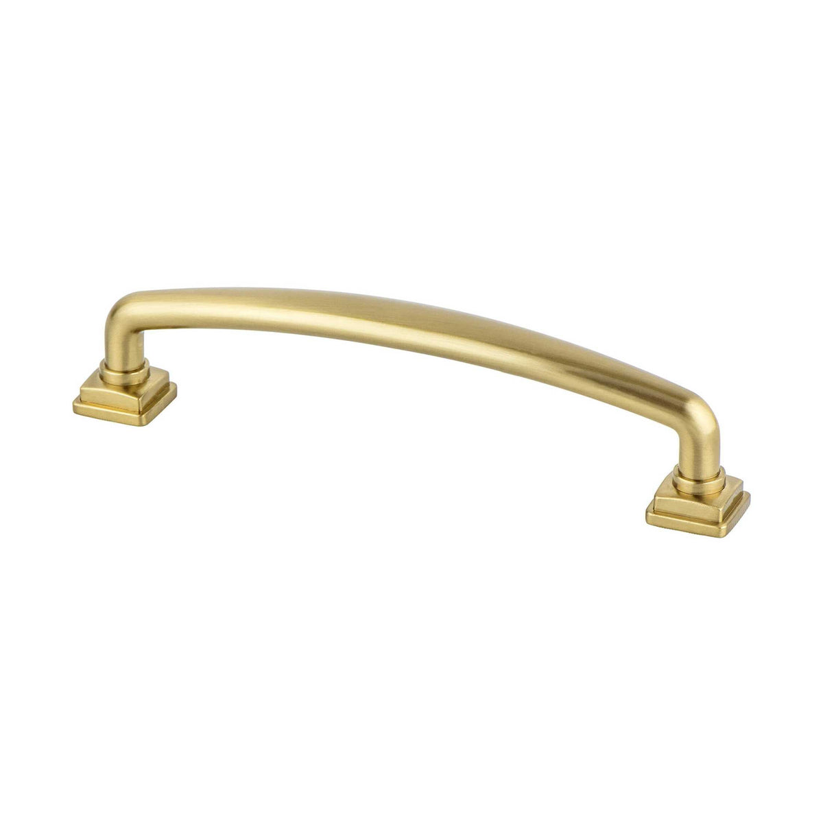 BERENSON Tailored Traditional Cabinet Knobs & Pulls - Modern Brushed Gold