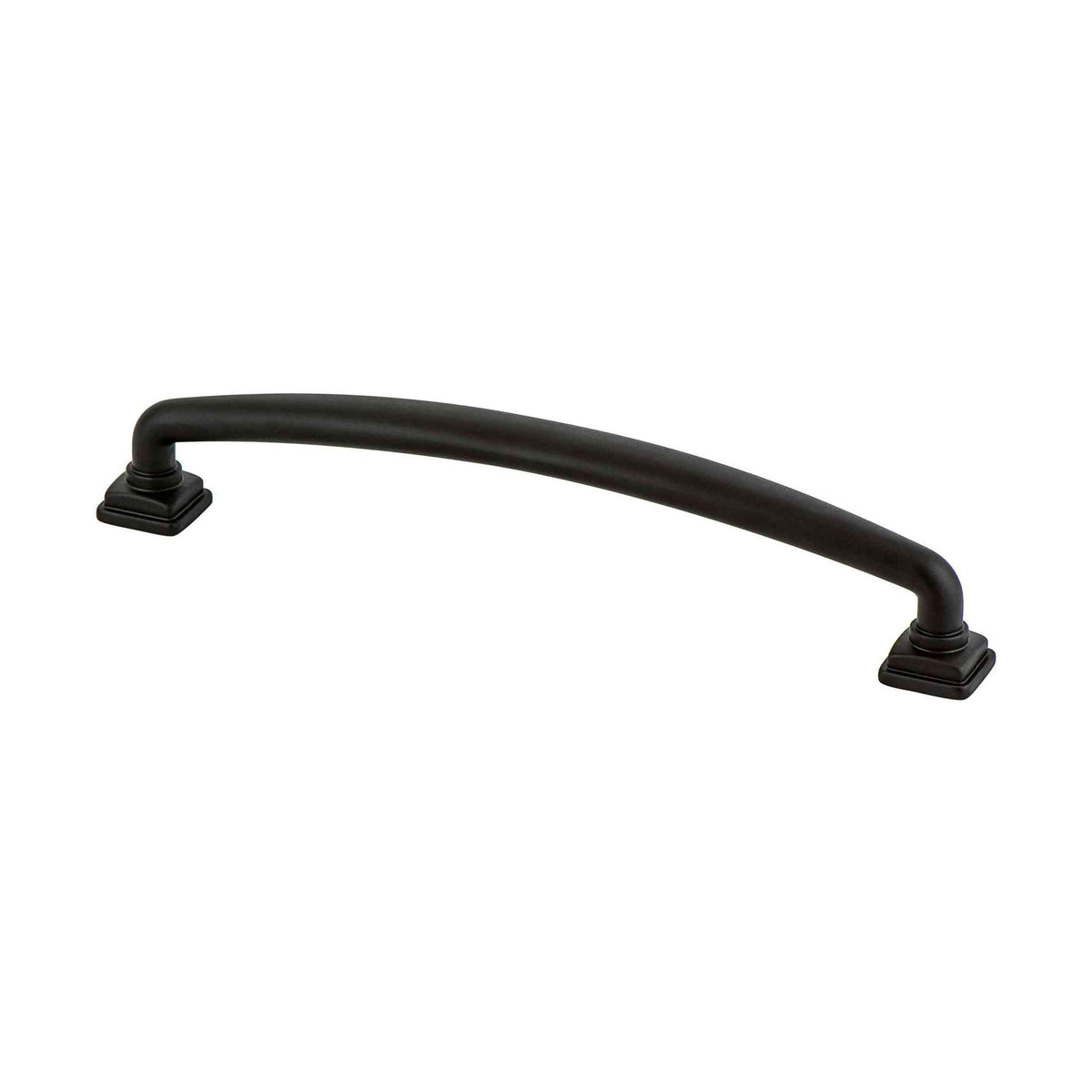 BERENSON Tailored Traditional Cabinet Knobs & Pulls - Matte Black
