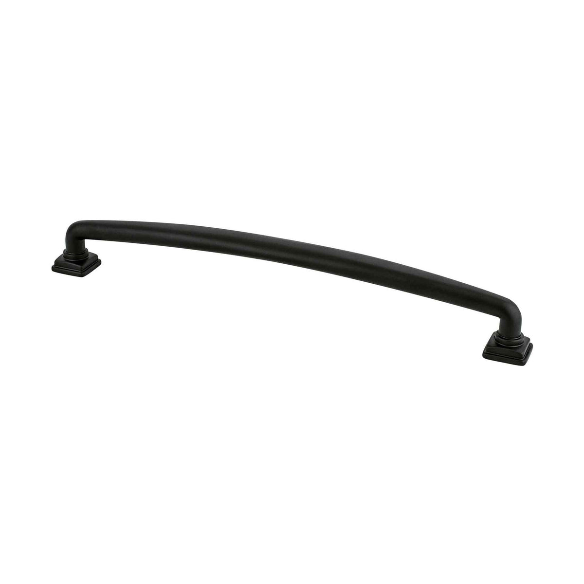 BERENSON Tailored Traditional Cabinet Knobs & Pulls - Matte Black