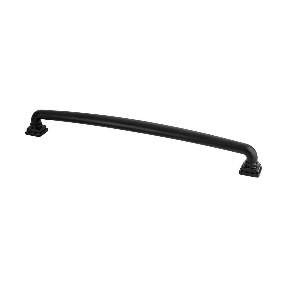 BERENSON Tailored Traditional Cabinet Knobs & Pulls - Matte Black