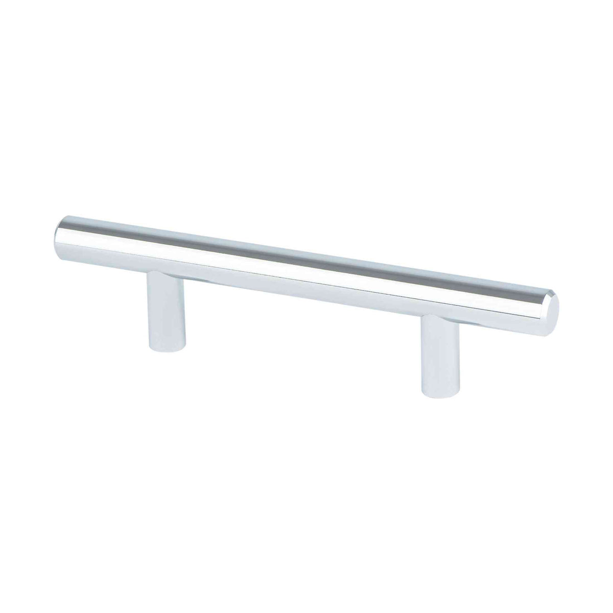 BERENSON Tempo Cabinet Knobs & Pulls - Polished Chrome