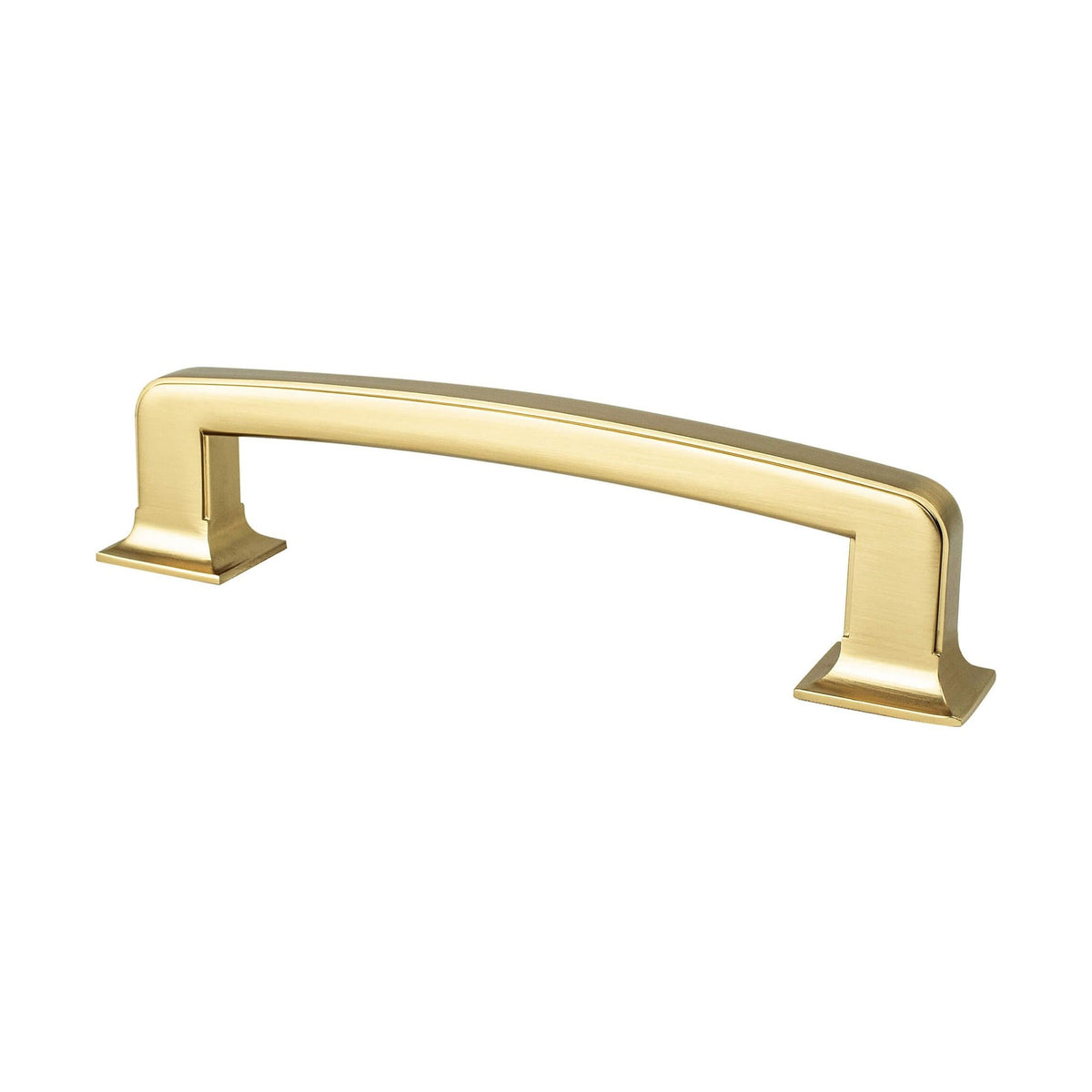 BERENSON Hearthstone Cabinet Knobs & Pulls - Modern Brushed Gold