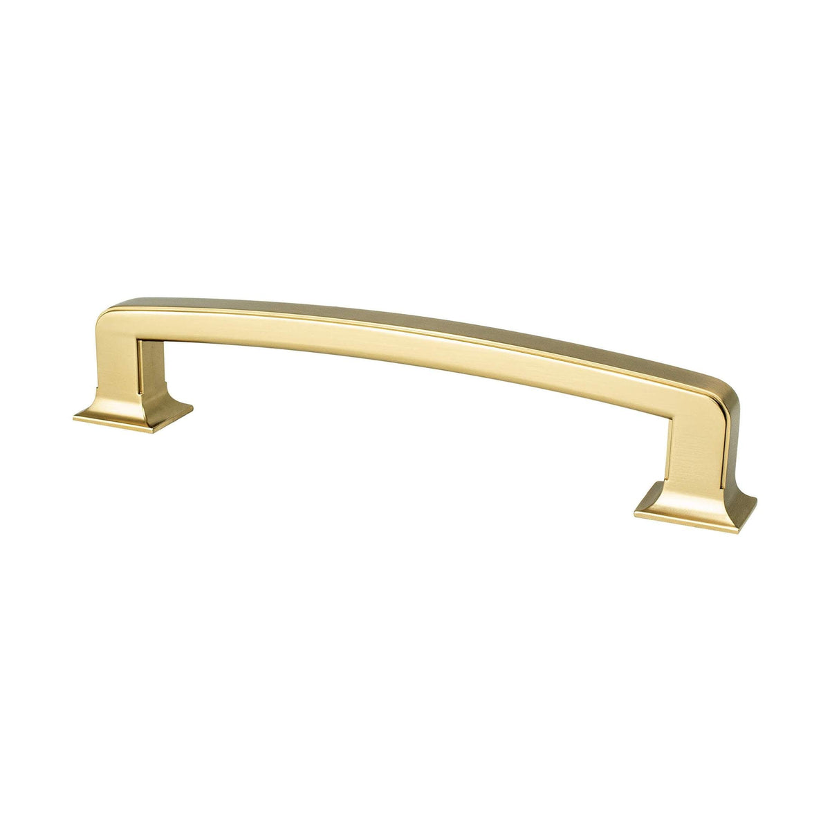 BERENSON Hearthstone Cabinet Knobs & Pulls - Modern Brushed Gold