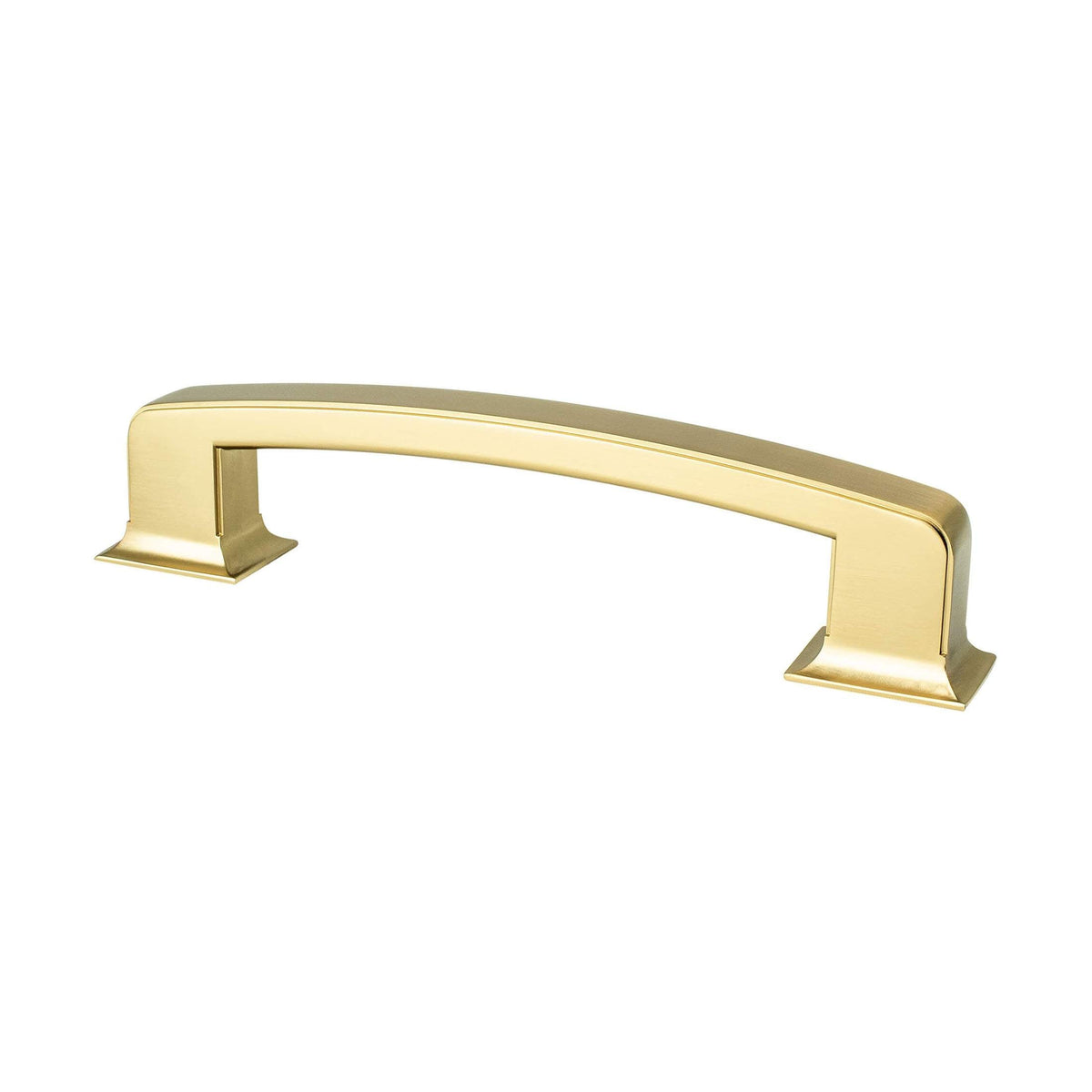BERENSON Hearthstone Cabinet Knobs & Pulls - Modern Brushed Gold