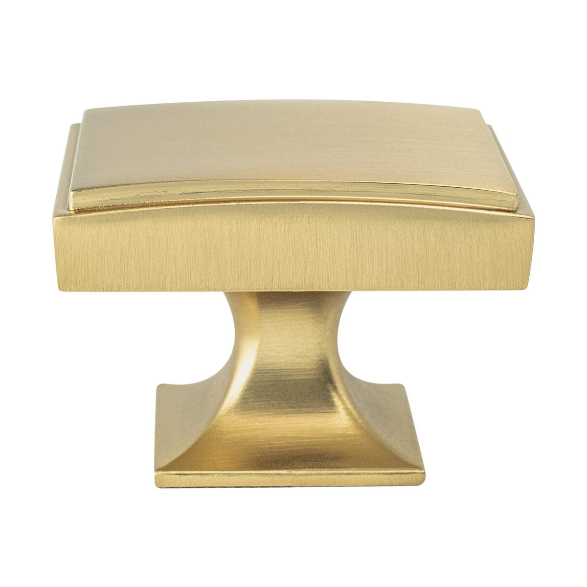 BERENSON Hearthstone Cabinet Knobs & Pulls - Modern Brushed Gold