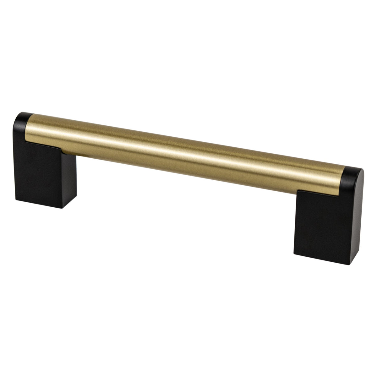 BERENSON Studio Remix Cabinet & Appliance Pulls - Modern Brushed Gold and Matte Black