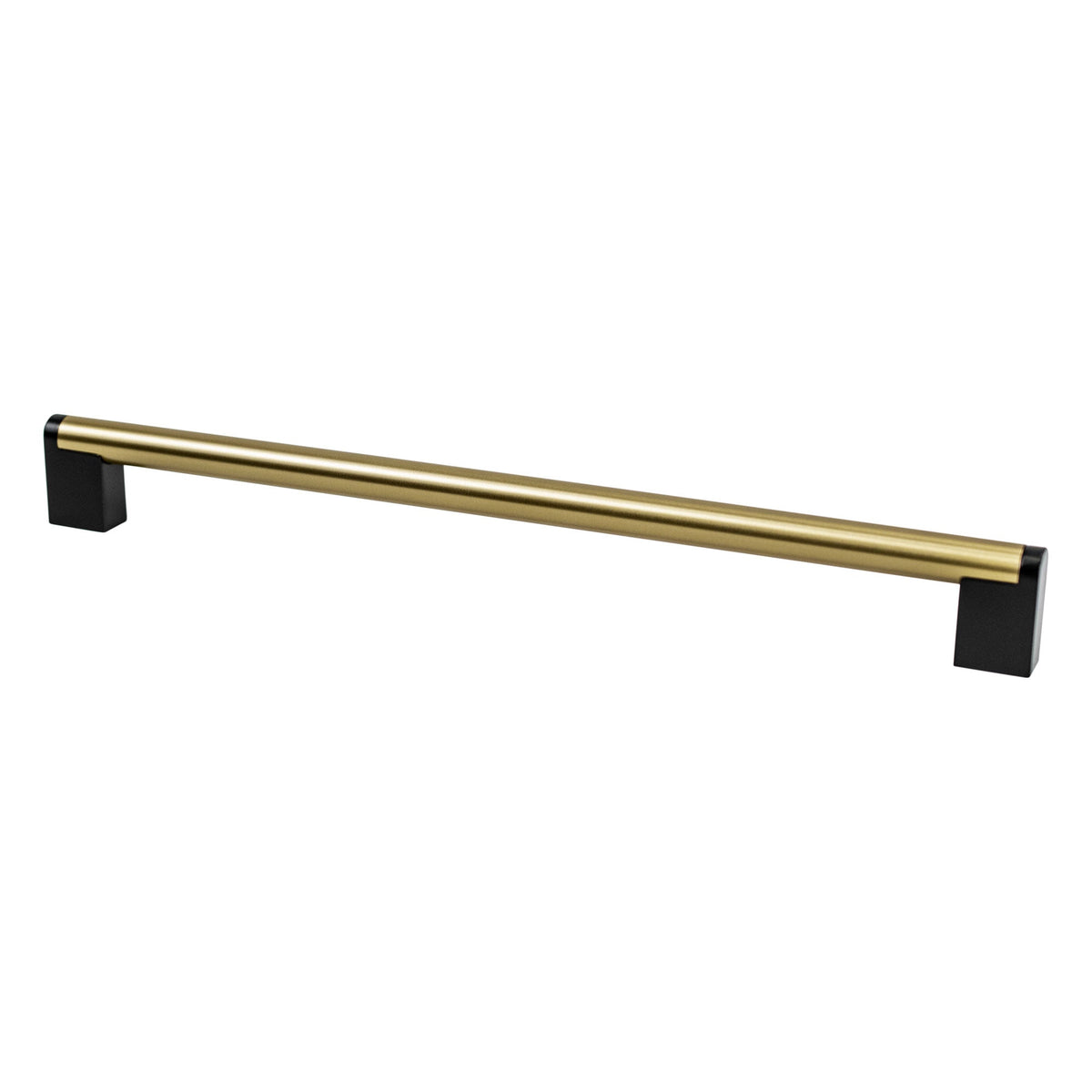 BERENSON Studio Remix Cabinet & Appliance Pulls - Modern Brushed Gold and Matte Black