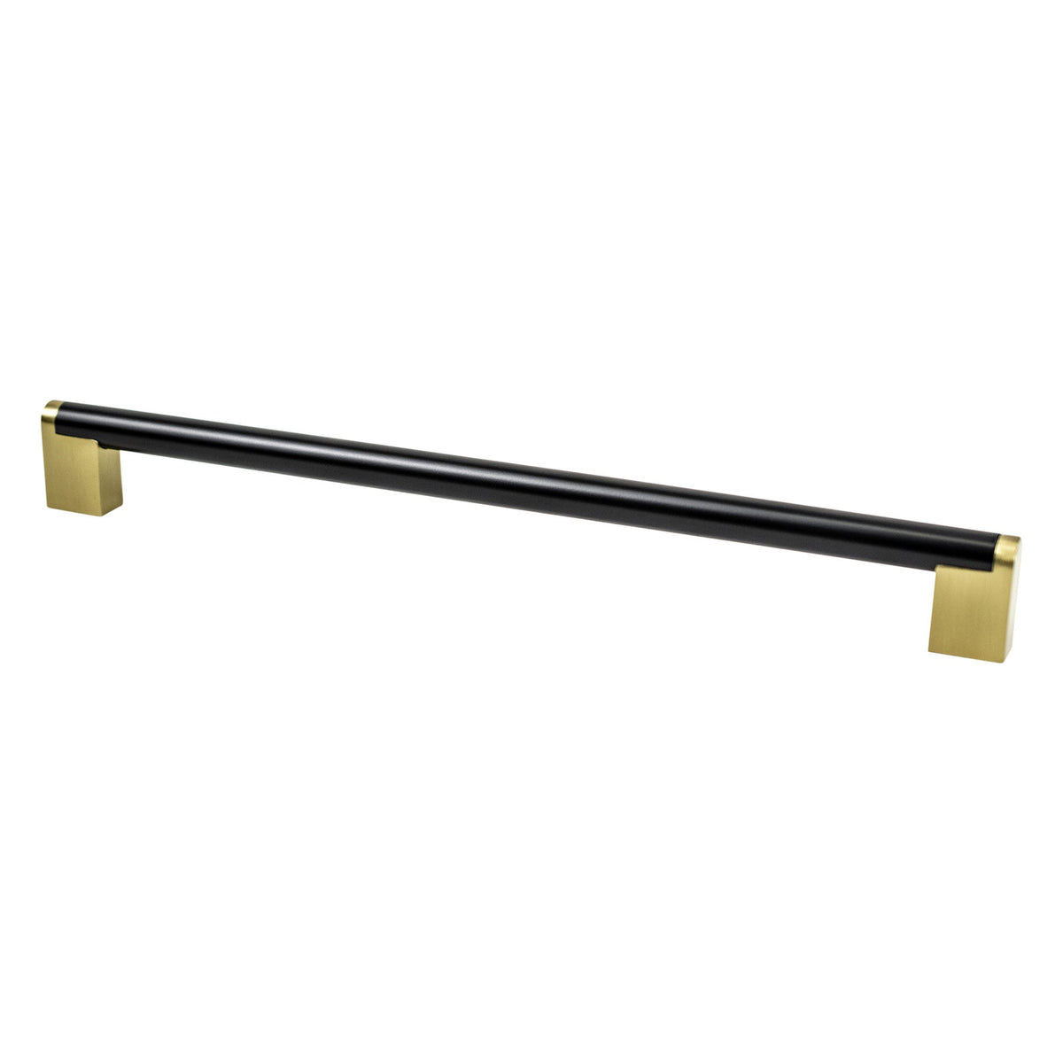BERENSON Studio Remix Cabinet & Appliance Pulls - Matte Black and Modern Brushed Gold