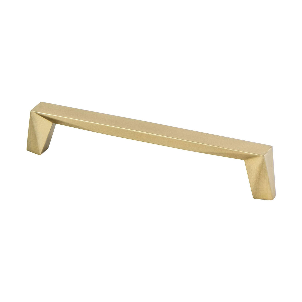 BERENSON Swagger Cabinet Knobs & Pulls - Modern Brushed Gold