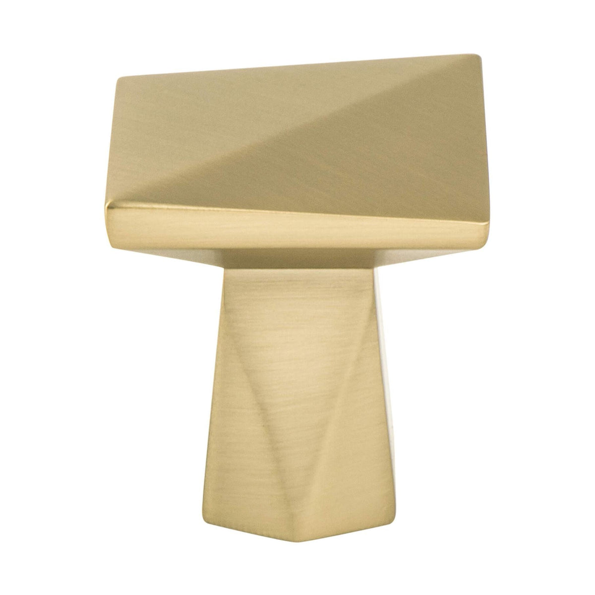 BERENSON Swagger Cabinet Knobs & Pulls - Modern Brushed Gold