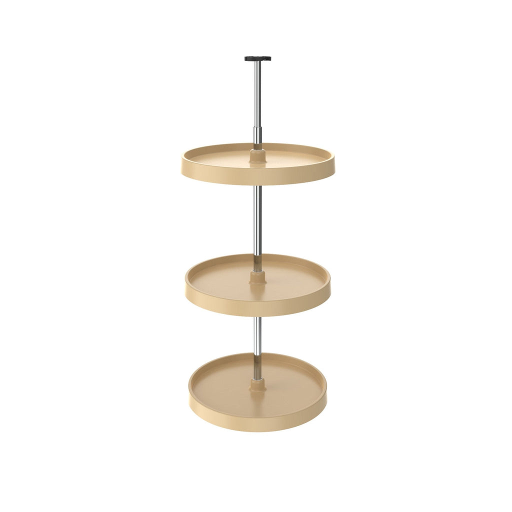 REV-A-SHELF 3073-536 Series Value Line Polymer Full Circle 3 Shelf Lazy Susan For 39 To 42 H Corner Wall Cabinets