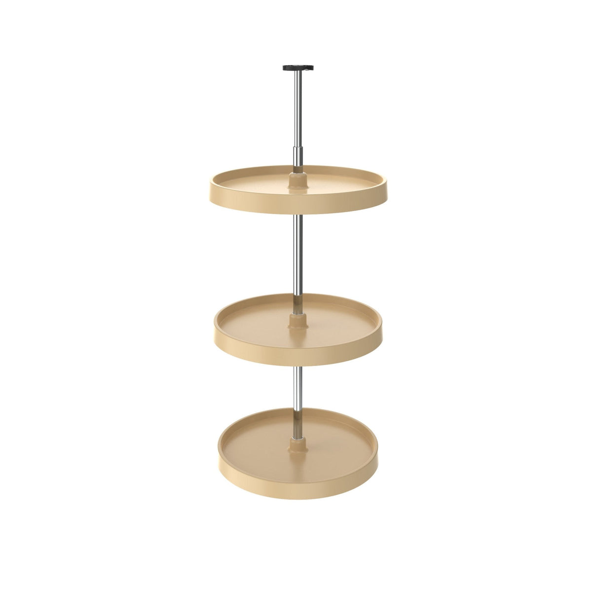 REV-A-SHELF 3073-536 Series Value Line Polymer Full Circle 3 Shelf Lazy Susan For 39 To 42 H Corner Wall Cabinets