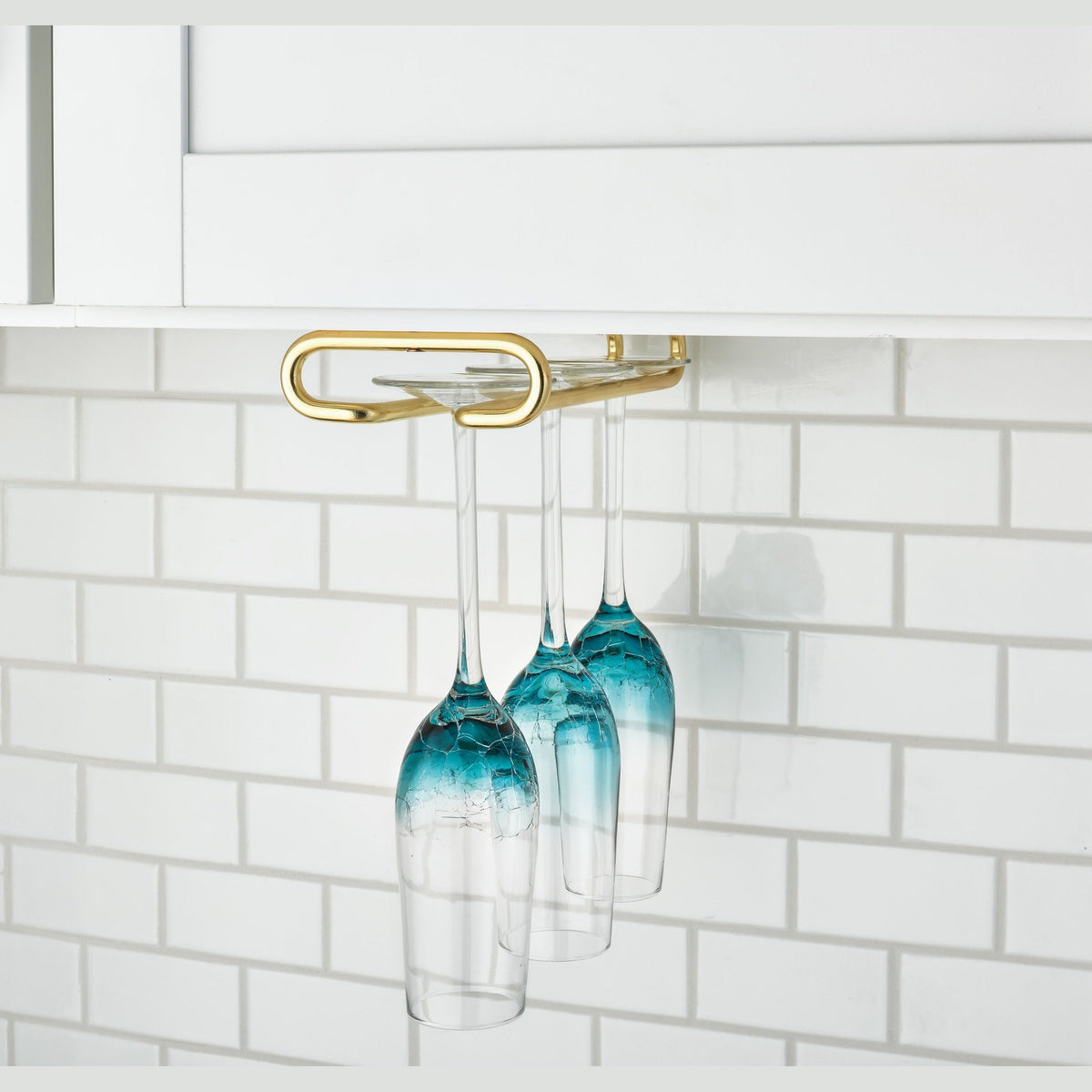 REV-A-SHELF 3150 Series Under Cabinet Wine Glass Holder