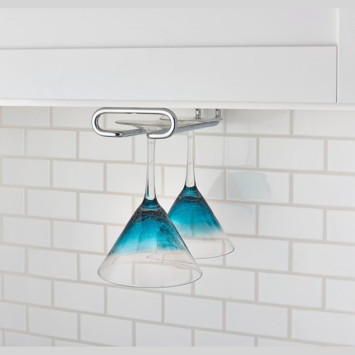 REV-A-SHELF 3150 Series Under Cabinet Wine Glass Holder