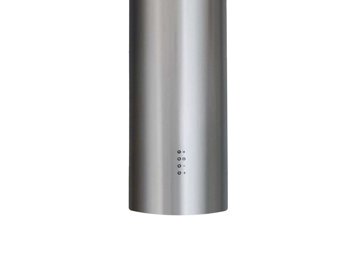 Victory SV400J round cylinder stainless steel island range hood