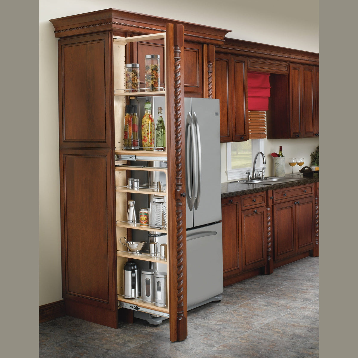 REV-A-SHELF 432-TF Series Shelf Pantry Filler w/Height