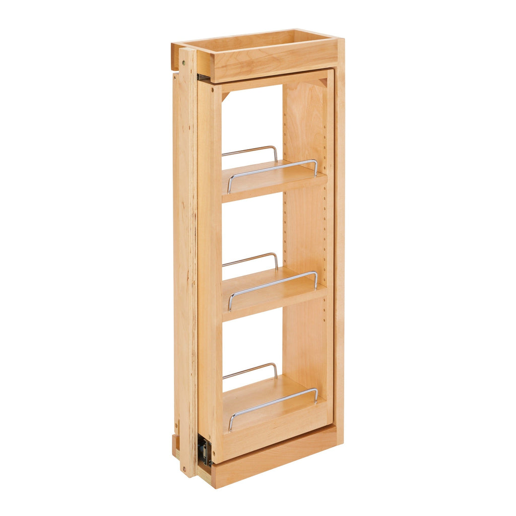 REV-A-SHELF 432-WFBBSC Series Pullout Between Cabinet Wall Filler w/ Ball-Bearing Soft-Close Slides
