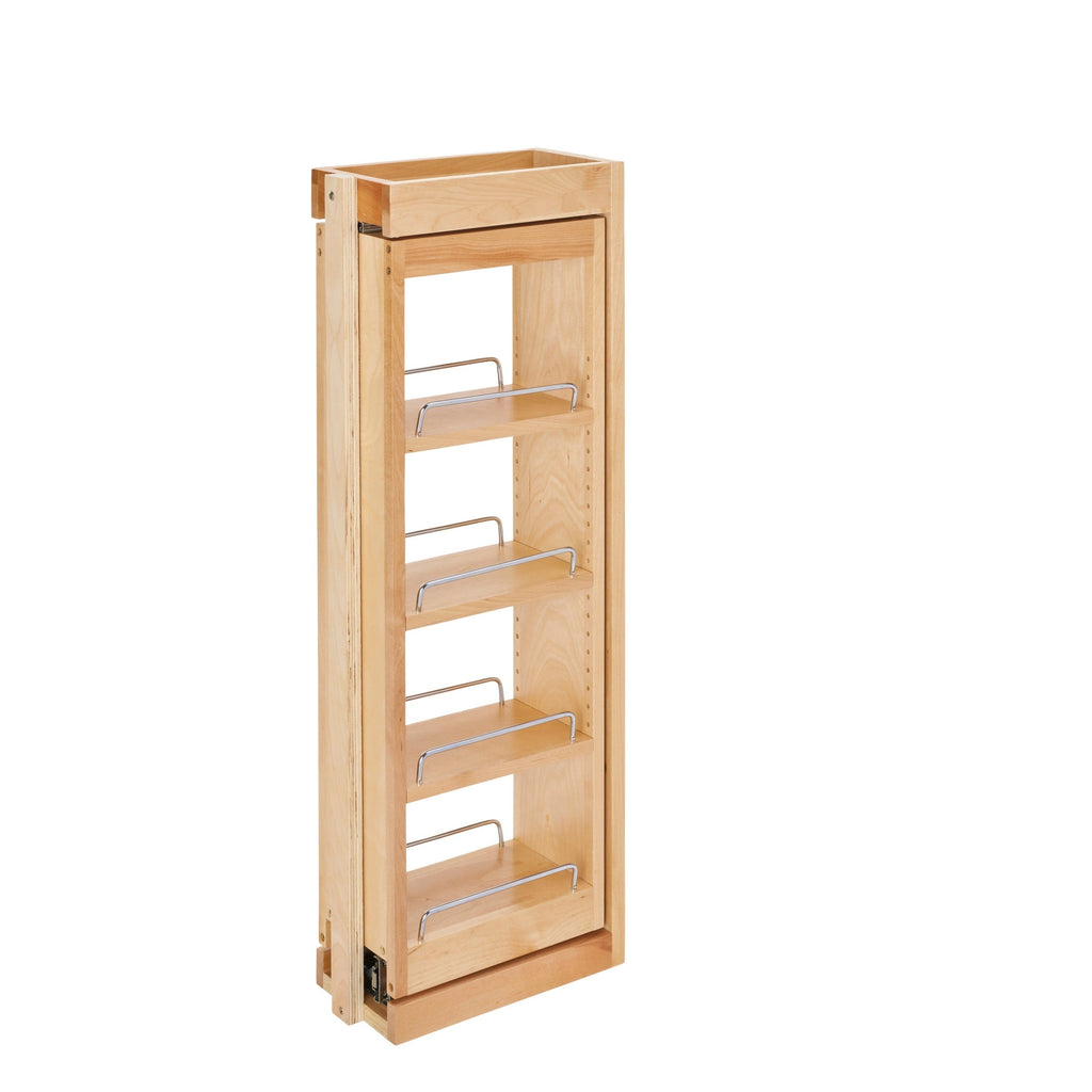 REV-A-SHELF 432-WFBBSC Series Pullout Between Cabinet Wall Filler w/ Ball-Bearing Soft-Close Slides