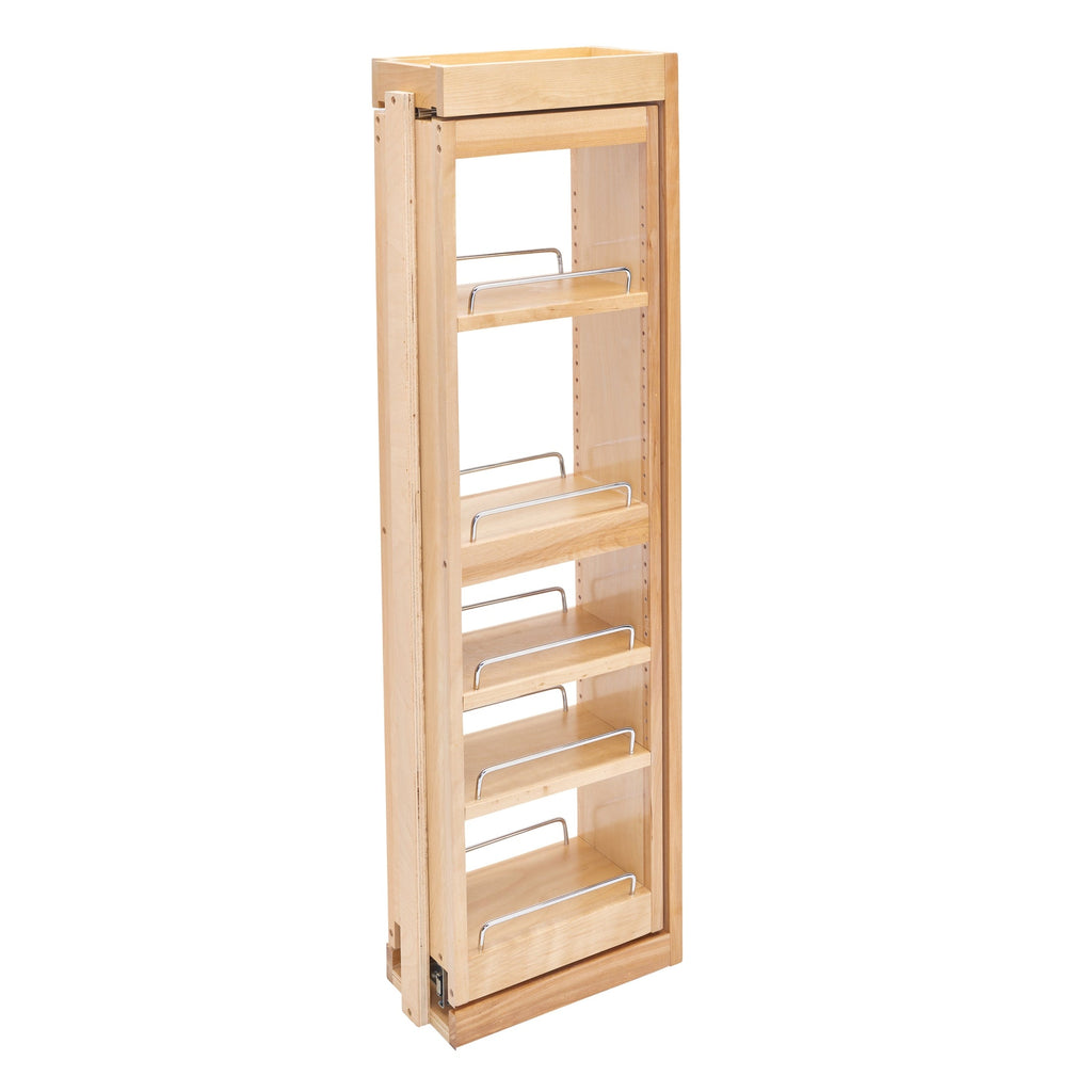 REV-A-SHELF 432-WFBBSC Series Pullout Between Cabinet Wall Filler w/ Ball-Bearing Soft-Close Slides