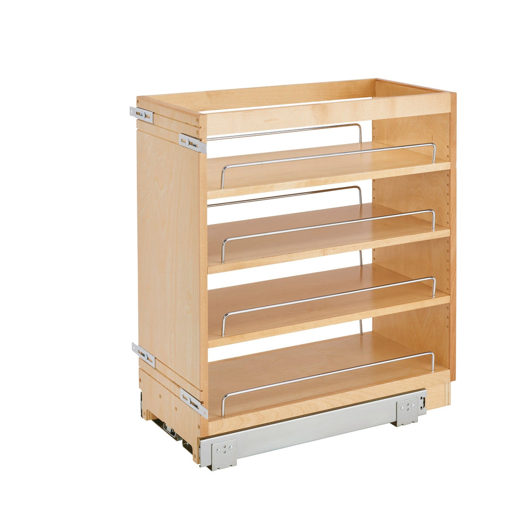 REV-A-SHELF 448-BC Series Pullout Wood Base Cabinet Organizer