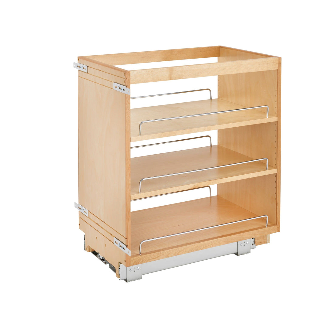REV-A-SHELF 448-BC Series Pullout Wood Base Cabinet Organizer