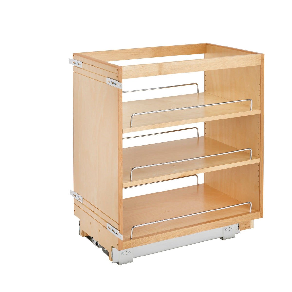 REV-A-SHELF 448-BC Series Pullout Wood Base Cabinet Organizer