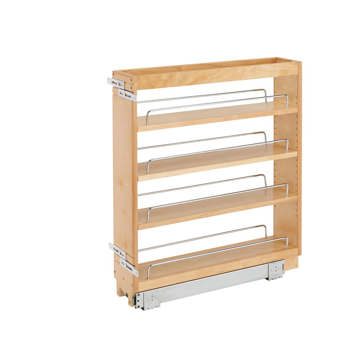 REV-A-SHELF 448-BC Series Pullout Wood Base Cabinet Organizer
