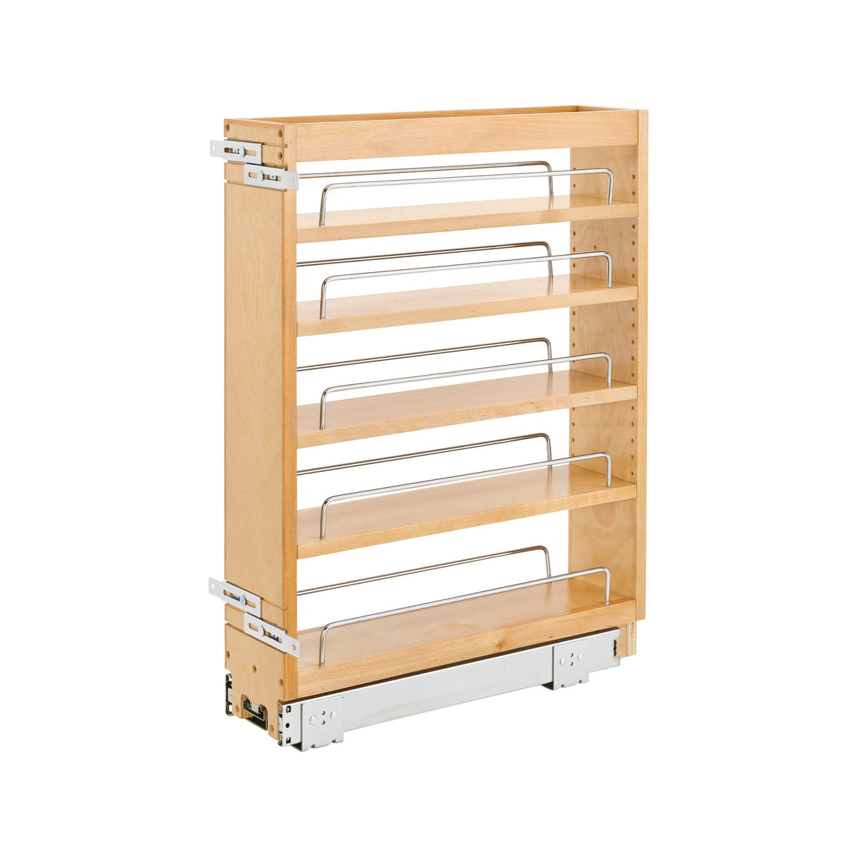 REV-A-SHELF 448-BC19 Series 19" D Pullout Wood Base Cabinet Organizer