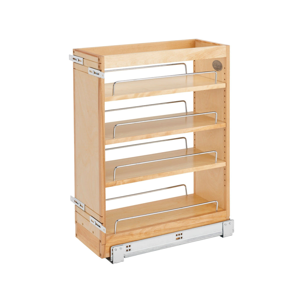 REV-A-SHELF 448-BC19 Series 19" D Pullout Wood Base Cabinet Organizer