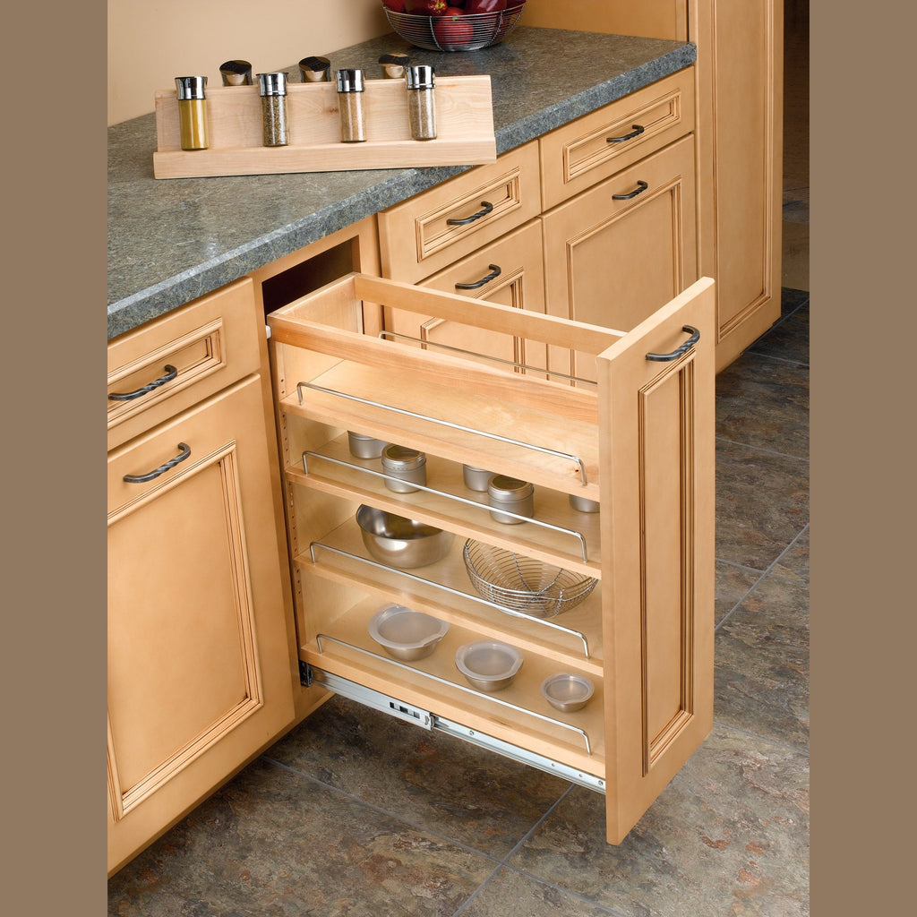 REV-A-SHELF 448-ACC Series Wood Spice Rack Insert for 448-BC